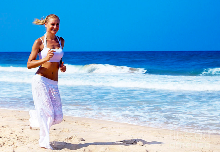 Jogging er sunt – Spesielt på stranda!